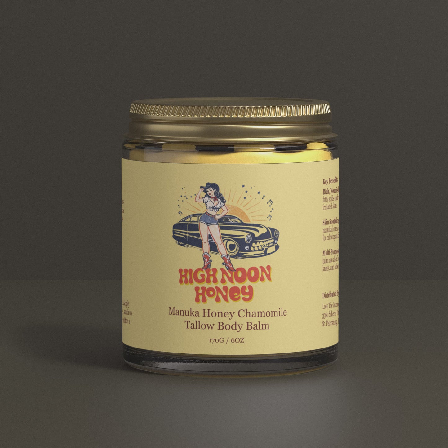 Manuka Honey Chamomile Tallow Body Balm